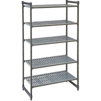 Dílenský regál Cambro Skladovací regál Camshelving se 4 odvětrávanými policemi, 915x540x(H)1830mm