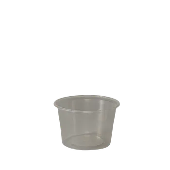 Jednorázové nádobí Kelímek na dressing PP bez víčka 100ml 50ks/20bal