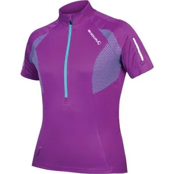 cyklistický dres Dámský dres Endura Xtract, fialový