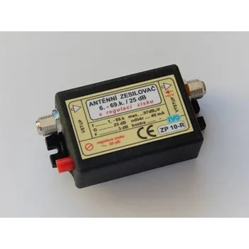 Televizní anténa ZP10-RX.S .....Zes.6-69.k. 25dB-R "2F" solo