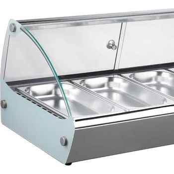 Teplá vitrína CS 7487 4 1/3 GN