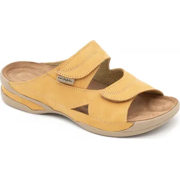 Dámská obuv MEDISTYLE zdravotní dámská pantofel LUCY Barva: Oranžová, Velikost EU: 35