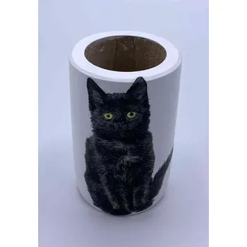 Tužkovník Kočka (stojánek na tužky s kočkou)