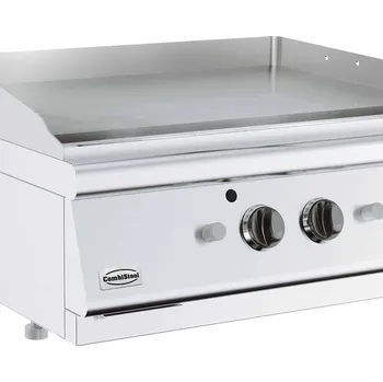 Kuchyňský gril Grilovací deska CS700 Plynová hladká chrom