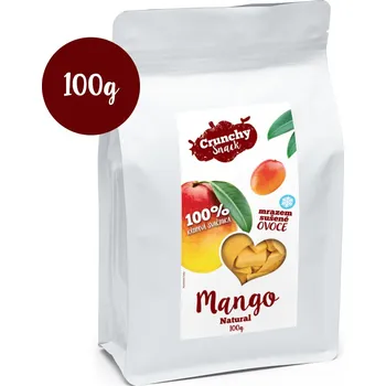 Sušená potravina Royal Pharma s.r.o. Crunchy snack, Mrazem sušené mango, 100g