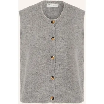Dámská vesta Opus Pants Dámská Pletená Vesta Porah, šedá, 40
