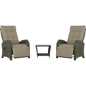 Zahradní sestava Zahradní balkónová souprava 3 ks Dekorhome