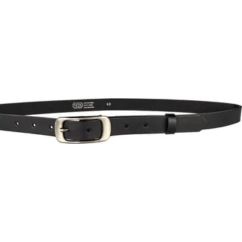 Módní doplněk PENNY BELTS Kožený opasek 17363 černý - 75 cm