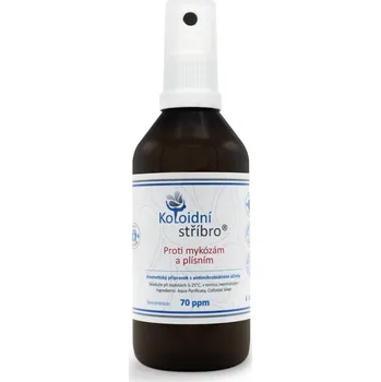 Dezinfekce Koloidní stříbro - sprej 100 ml 70 ppm 70 ppm 200 ml