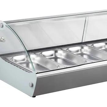 Teplá vitrína CS 7487 6 1/3 GN