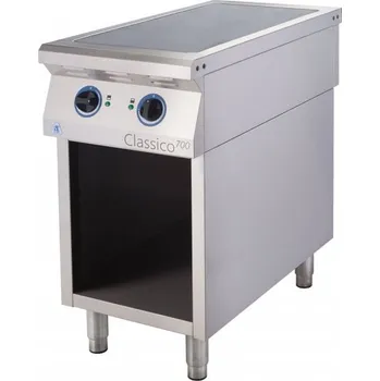 Vařič ALBA E-C-TG IHB-2/700 Indukční sporák – 2 plotýnky F – s volným prostorem