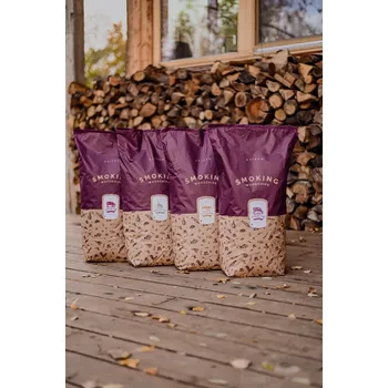 Štěpka na uzení KAISER Velký prémiový set jemné drtě 4x10 kg