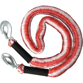 Tažné lano MAMMOOTH Elastické tažné lano s karabinami a praporkem do 2000kg (CF12220)