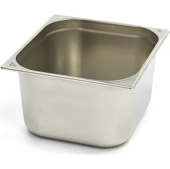 Dóza na potraviny Gastronádoba 2/3 GN – hloubka 20 cm – 32,5 x 35,4 cm – nerezová ocel