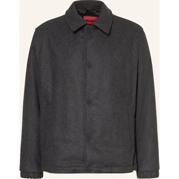 Pánský zimní kabát Hugo Pánská Bunda Baks, tmavě šedá, 56