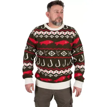 Dámský svetr FOX - Svetr Xmas Jumper vel. 4XL