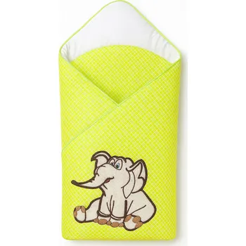 Zavinovačka Zavinovačka slon zelený- mírně ušpiněná