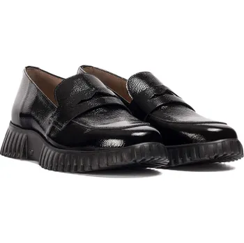 Dámské mokasíny WONDERS dámské mokasíny lakované černé | A-4402 NEGRO Velikost: 37