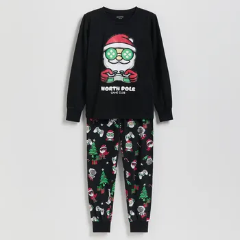 Reserved - Vánoční pyžamo - černý - 983HI-99X - 983HI-99X-U13