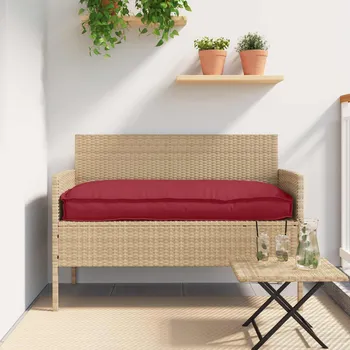 Podsedák vidaXL Sada polštářů na paletu 2 pcs Krémová 120 x 40 x 8 cm [42001700]