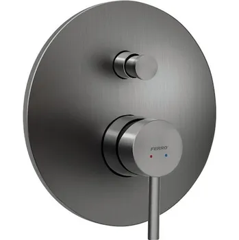 Vodovodní baterie Novaservis Sprchová podomítková baterie Ciriculus, gun metal BCK7PGM