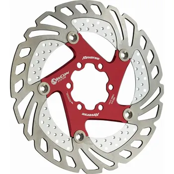 Brzda na kolo Reverse Brzdový kotouč 6 děr, AirCon Barva: Red, Velikost: 160 mm