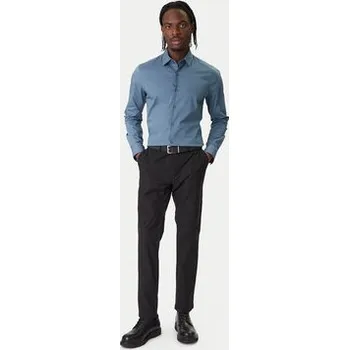 Pánská košile Calvin Klein Košile Essentials LV019EU037 Modrá Slim Fit 44