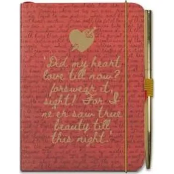 Set školních potřeb Szekspir Notatnik A6 z długopisem Romeo i Julia