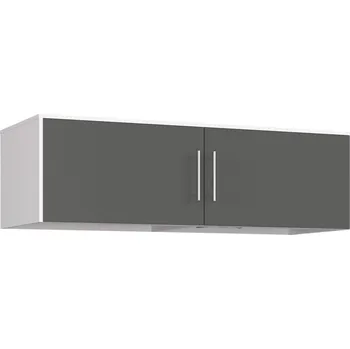 Nástavec na skříň Nástavec na skříň CLP S150 šedý/bílý