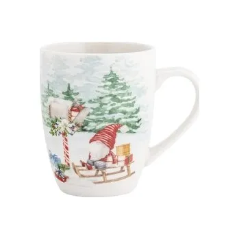 KUBEK BARYŁKA NBC 340 ML DEK. SKRZAT NA SANKACH