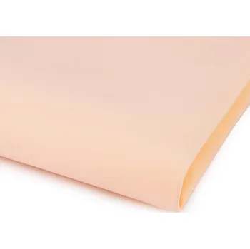 Pěnová guma Foamiran k výrobě květů 60x70 cm meruňková 1ks