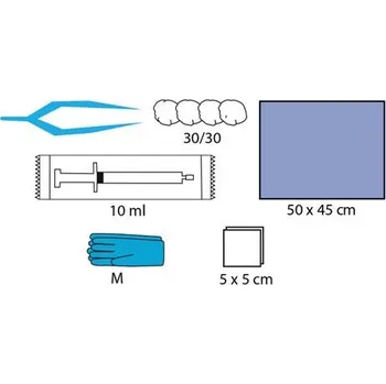 Diagnostický test Set pro močovou katetrizaci, sterilní