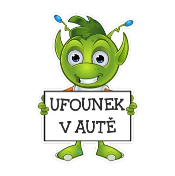 Polep vozidla Barevná rodina v autě 010 dítě v autě kluk modrá tykadla (48,3 x 70) SAMOLEPKA NA AUTO, NÁLEPKA, FÓLIE, POLEP, TUNING, VLASTNÍ TEXT, TISK, AUTOSAMOLEPKY.cz, POLEPY, OBRÁZEK, LOGO, 3D STICKERS