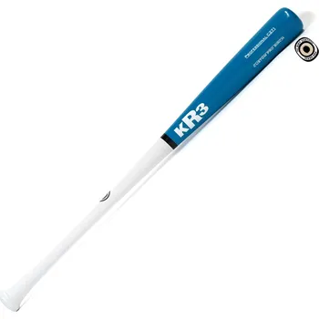 Baseballová pálka KR3 Custom Pro Birch C271 33" - WHITE/MYAN