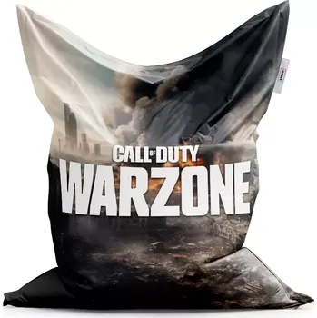 Sedací pytel Sablio Sedací vak Classic Call of Duty Warzone - město - 200x140 cm