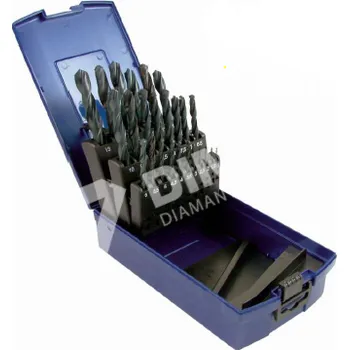 Vrták HSS-RATIO sada spirálových vrtáků 19d/1-10, černé