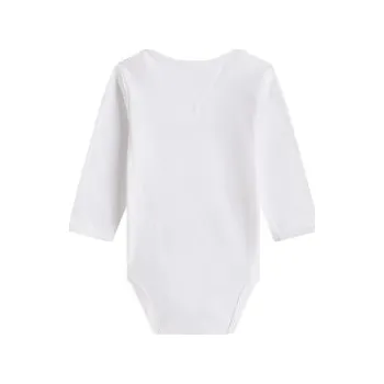 Tommy Hilfiger Dětské body Monotype KN0KN02133 Bílá 56