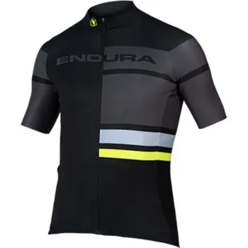cyklistický dres Pánský dres Endura Asym LTD, černý