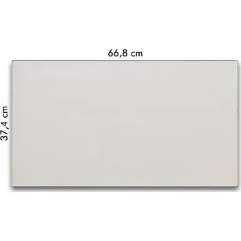 Krbová kamna Náhradní sklo PANADERO Fenix/ATTITUDE WALL 668x374mm