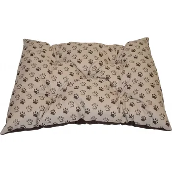 Pelíšek pro psa Axin Trading s.r.o. Podložka pro psa voděodolná 60x45 tlapka béžová