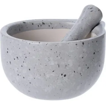 Kuchyňský mlýnek EH Excellent Houseware Hmoždíř, keramický, šedý