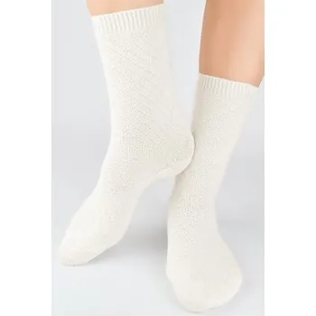 Dámské ponožky Dámské ponožky Noviti SW028 Ecru 36-41