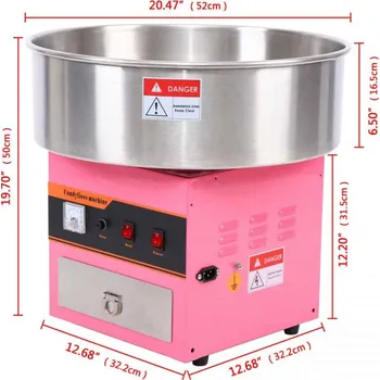 Výrobník cukrové vaty Stroj na cukrovou vatu 1kW