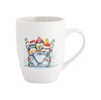 KUBEK BARYŁKA NBC 340 ML DEK. WESOŁY SAMOCHÓD