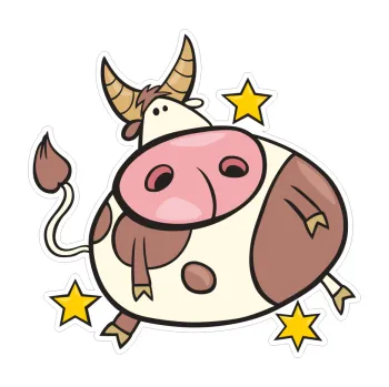 Samolepicí dekorace na vozidlo Barevný zvěrokruh býk 002 pravá (10 x 9,9) SAMOLEPKA NA AUTO, NÁLEPKA, FÓLIE, POLEP, TUNING, VLASTNÍ TEXT, TISK, AUTOSAMOLEPKY.cz, POLEPY, OBRÁZEK, LOGO, 3D STICKERS