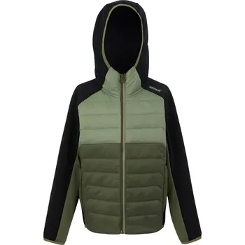 Dívčí bunda Dětská bunda Regatta Kielder Hybrid IX Dětská velikost: 135-140 / Barva: zelená