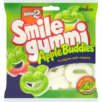Bonbon nimm2 Apple Buddies Bonbóny 90 g