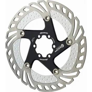 Brzda na kolo Reverse Brzdový kotouč 6 děr, AirCon Barva: Black, Velikost: 180 mm