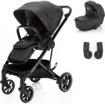 Kočárek Dvojkombinace kočárku Zopa QUEST + adaptéry 2023 Vulcan Black/Black