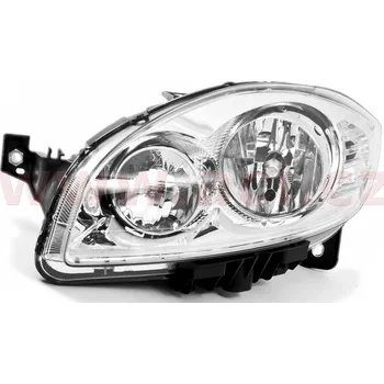 Přední světlomet přední světlo H7+H1 (el. ovládané + motorek) L